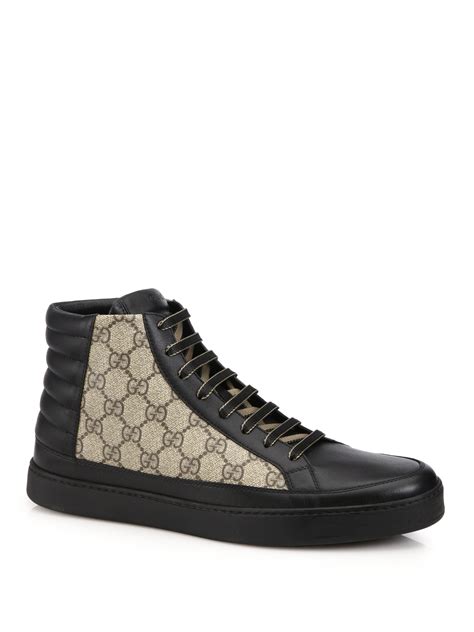 gucci supreme high top black